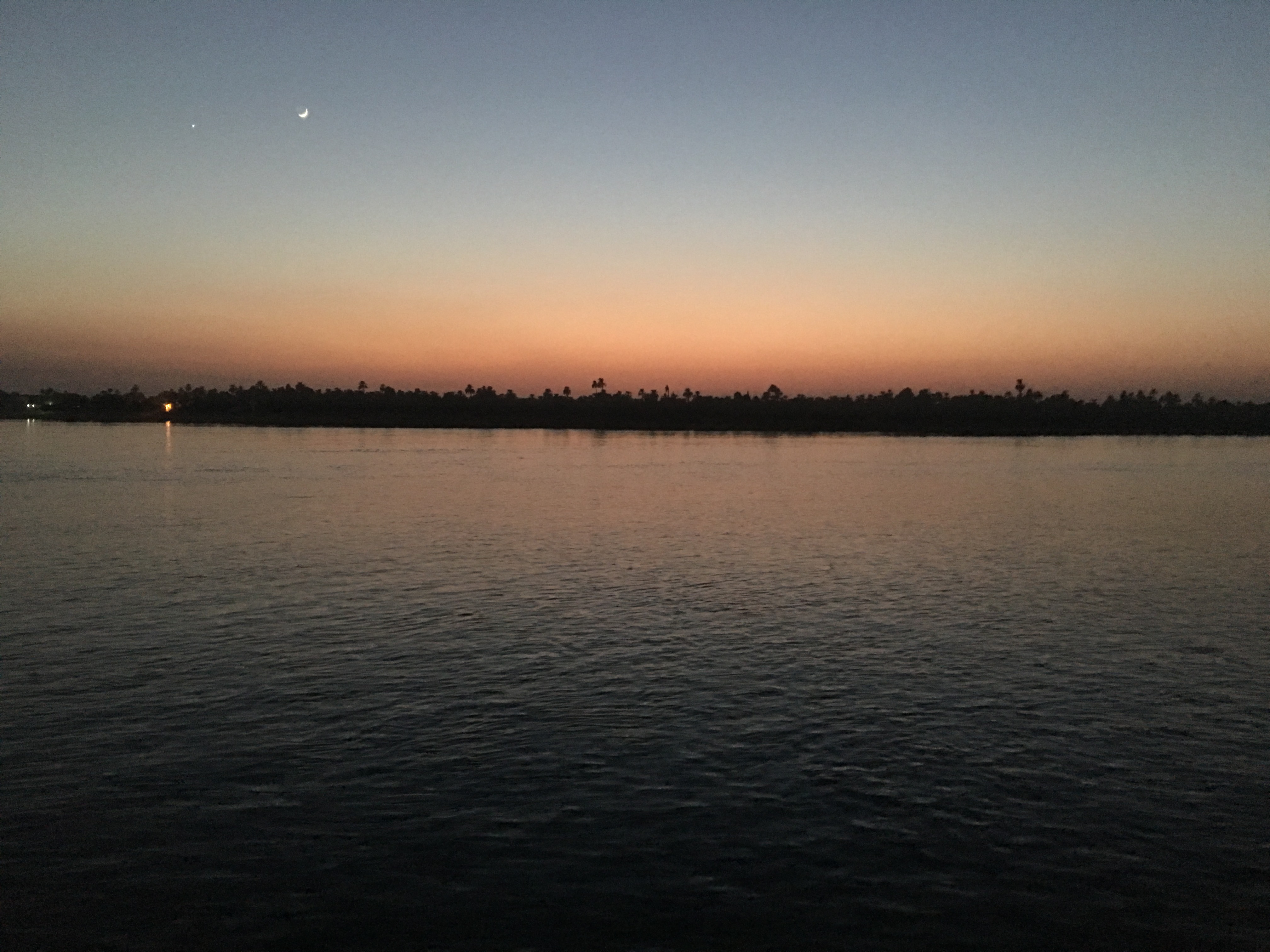 Sailing on an Egyptian felluca