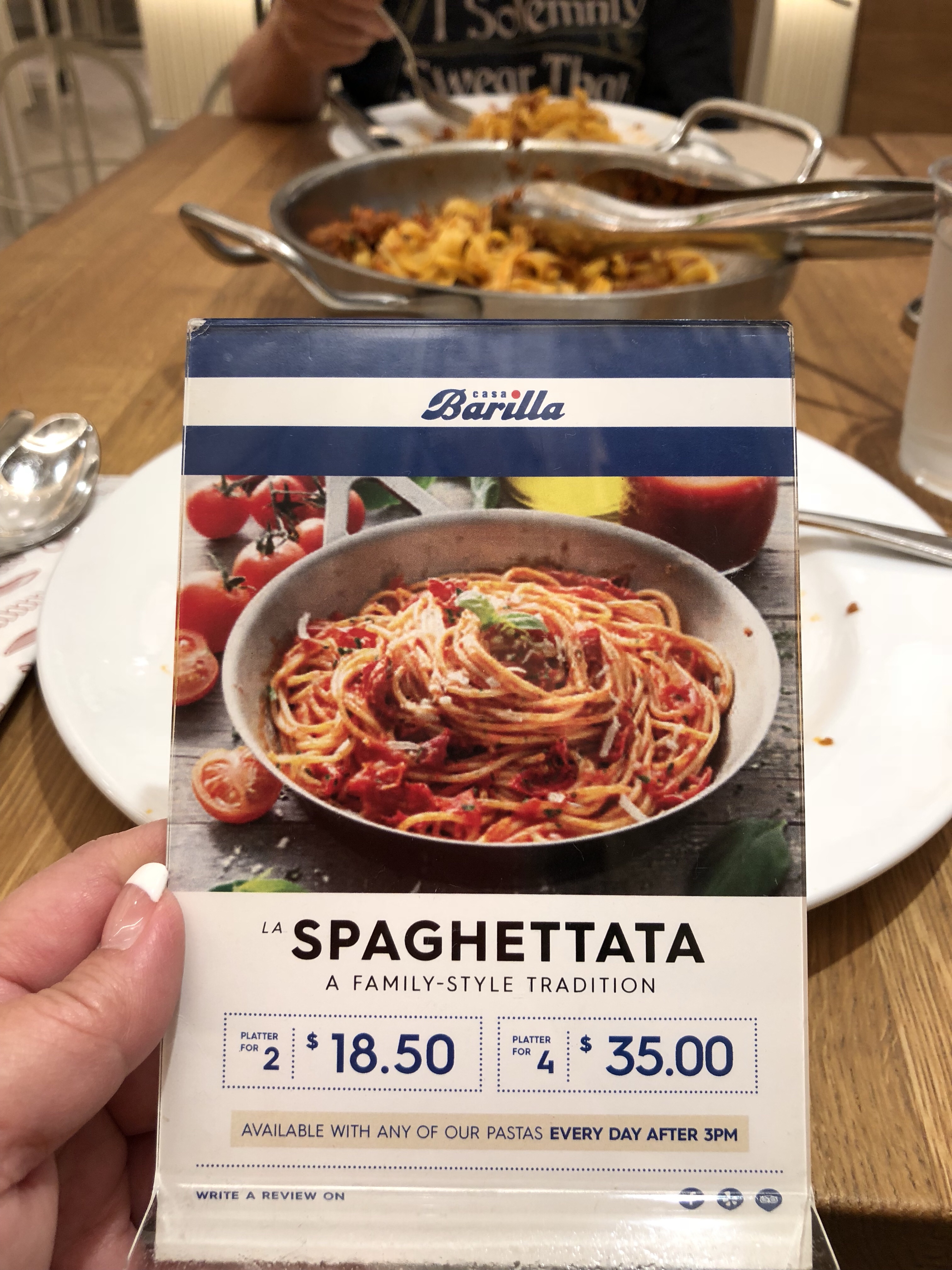 Costa Mesa, CA: Casa Barilla